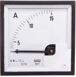 Lumel Analog ammeter 72x72mm 15/5A (EA17N
