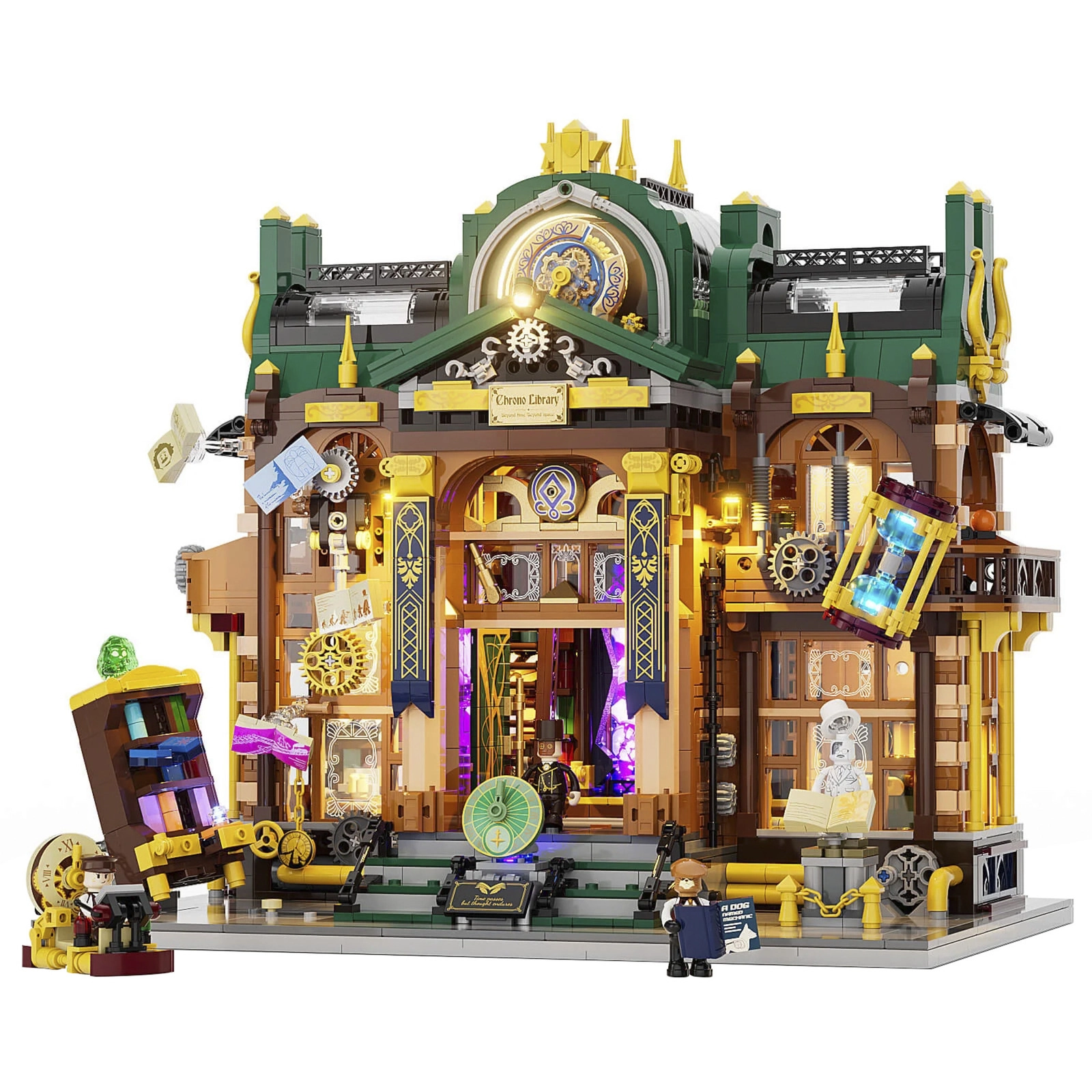 Lumibrick`s Steampunk Time Rift library L11012
