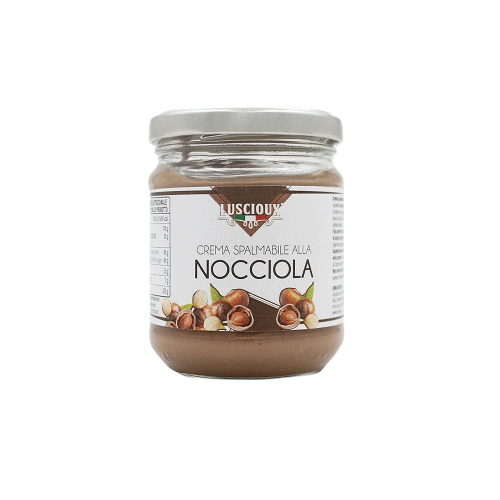 Hazelnut cream LUSCIOUX 45% 200 g