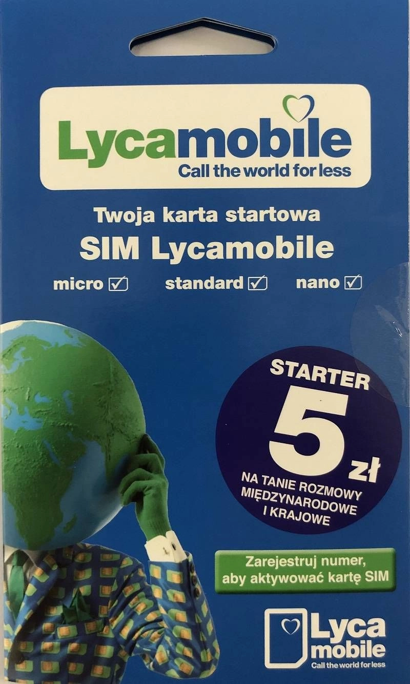 Lycamobile Lycamobile - SIM card PLN