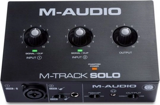 M-AUDIO M-Track Solo USB Audio interface