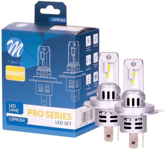 M-TECH Bulb LED H4 set of