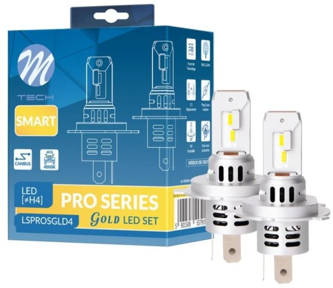 M-TECH Bulb LED H4 set of