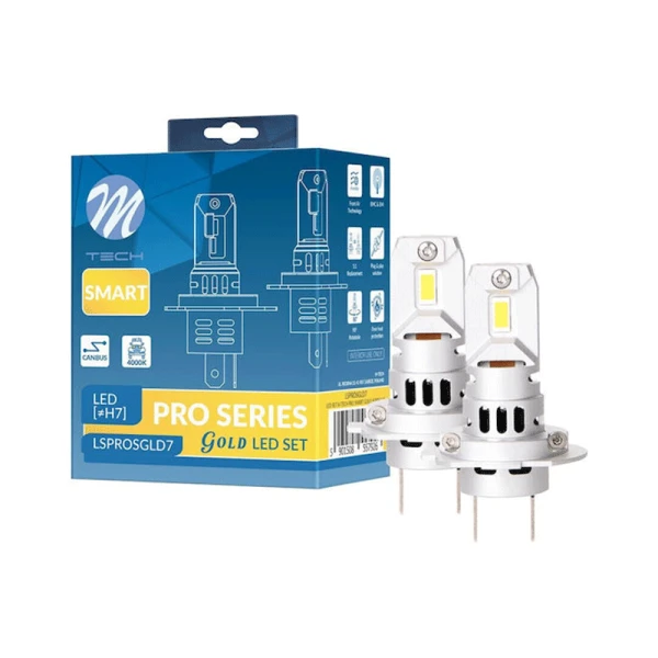 M-TECH Lemputė LED H7 rinkinys 2vnt