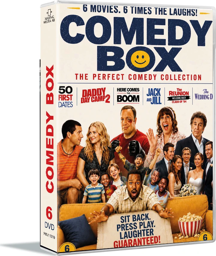 COMEDY BOX - 6 COMEDYS -
