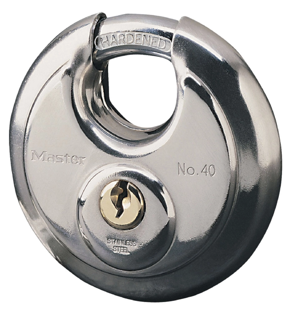 MASTER LOCK 70mm wide stainless steel