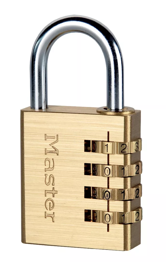 MASTER LOCK 40mm wide set-your-own combination
