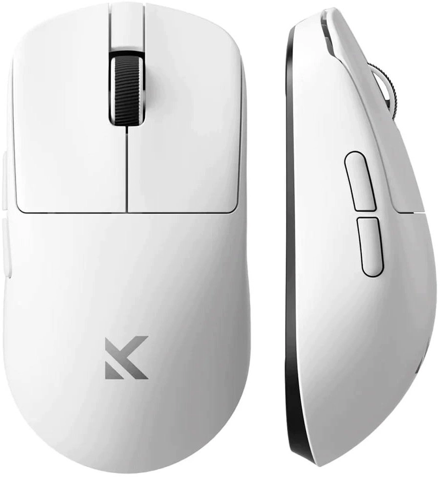 MCHOSE L7 Ultra+ Plus bezvadu bezvadu spēļu pele | Balts