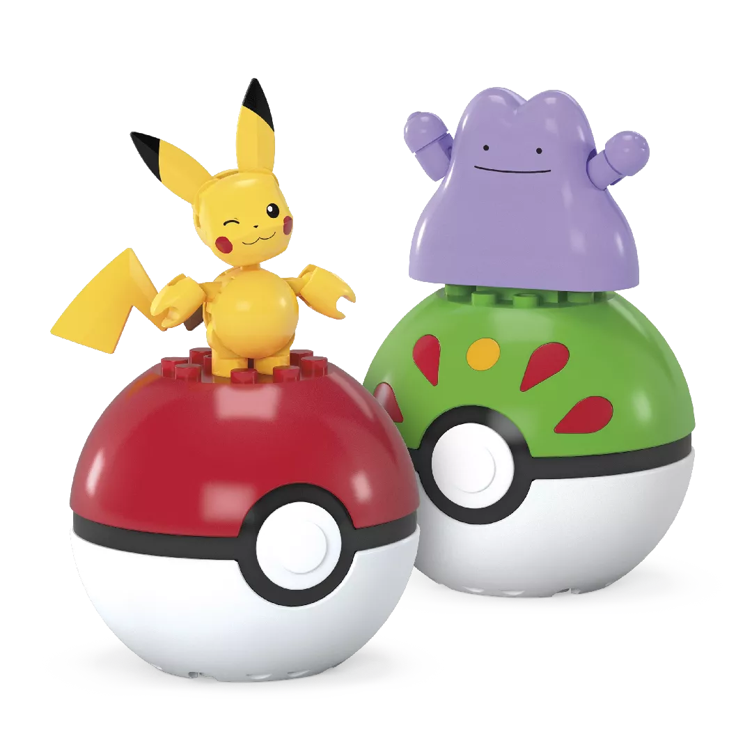 MEGA Pokemon Poke Ball 2-Pack Building