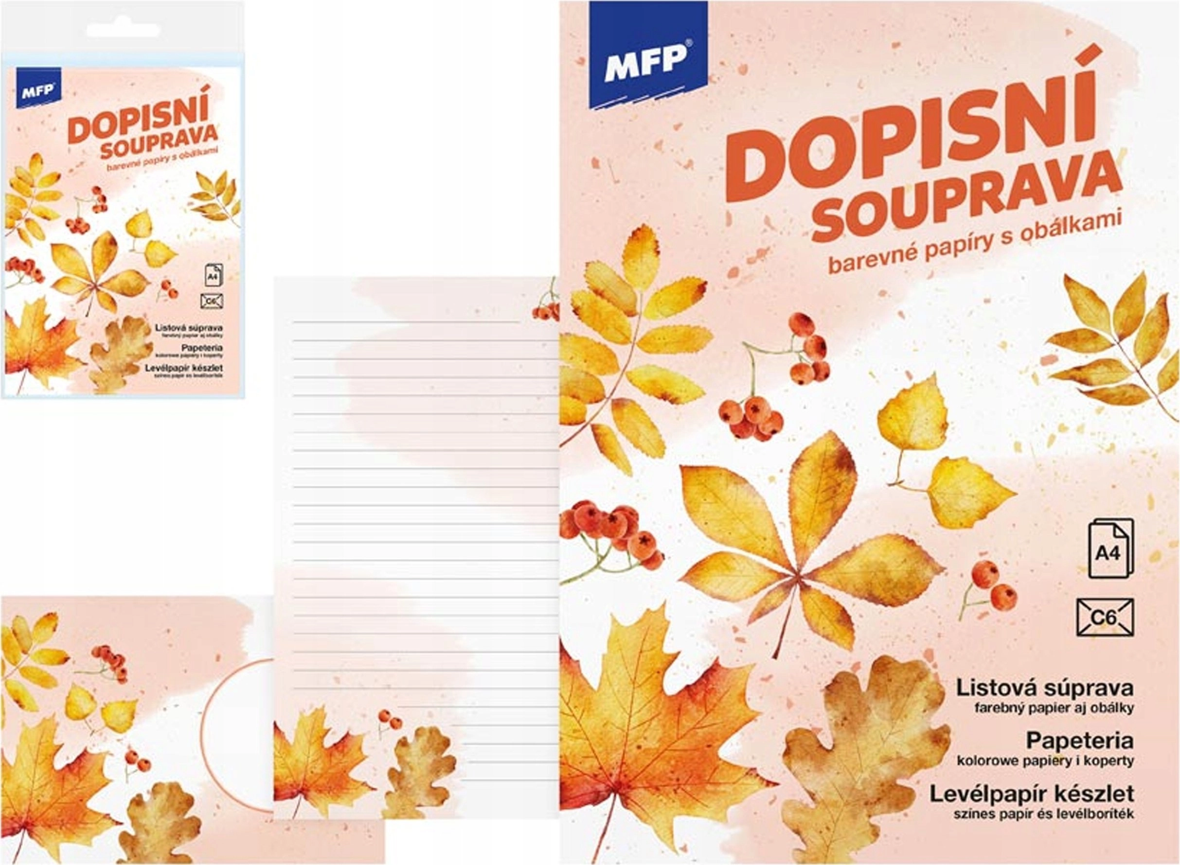 MFP stationery LUX 5+10 (Leaves) 50335