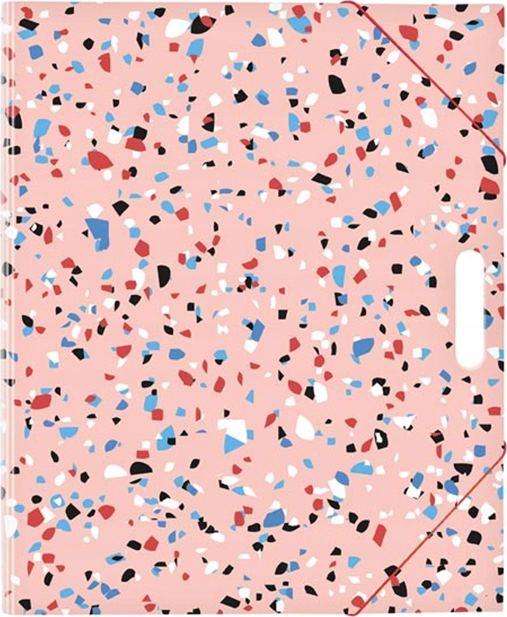 A4 Terrazzo drawing folder  pink 13843009
