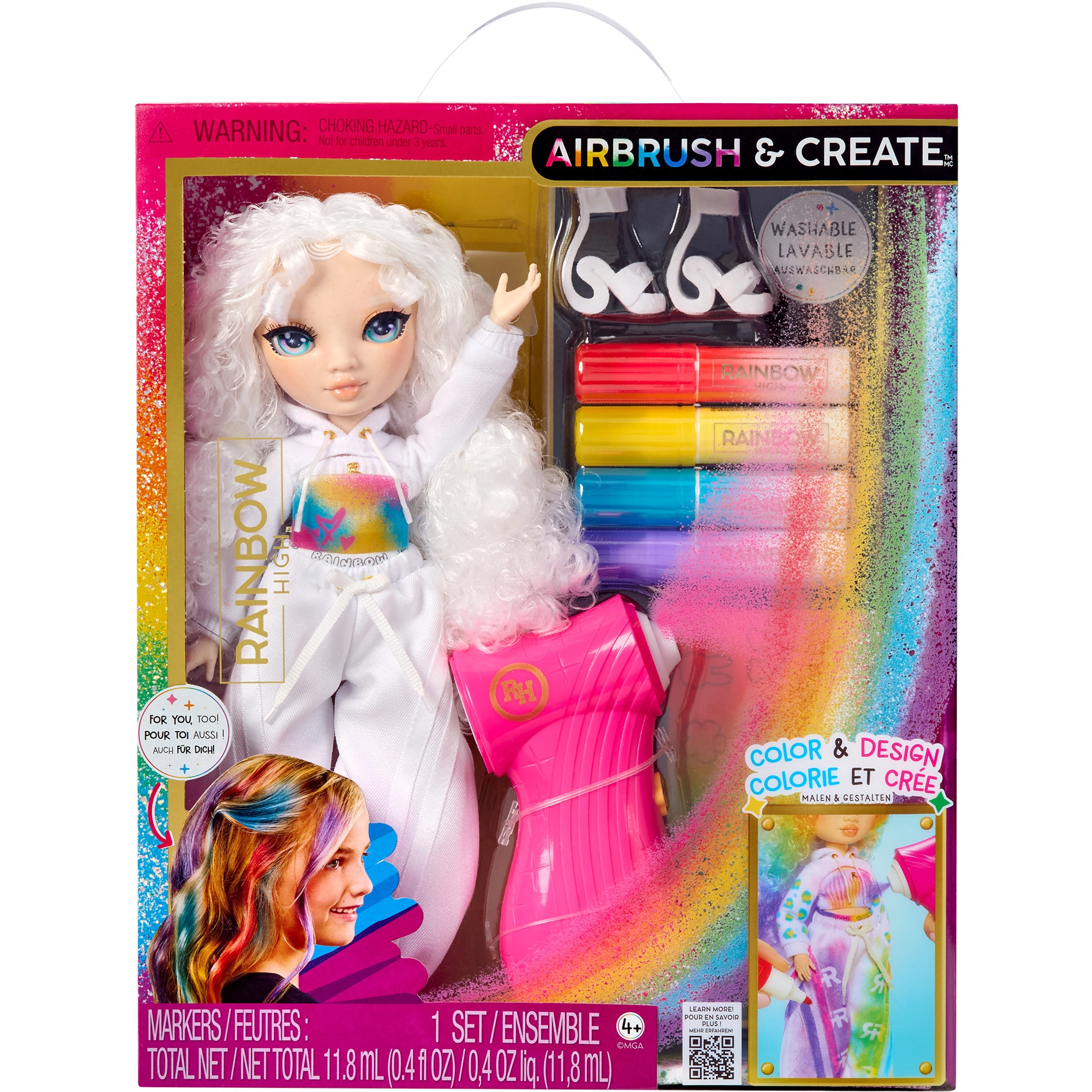 Lalka Rainbow High Air Brush  Green