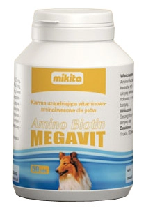 MIKITA  AMINO-BIOTIN /MEGAVIT/ 50szt 13128 5907615400704