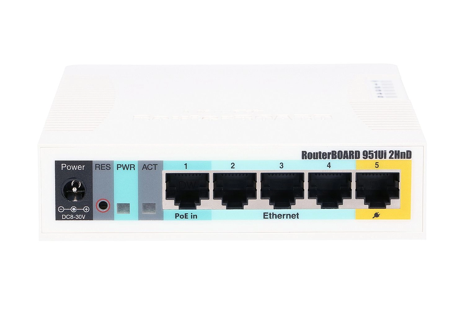 Mikrotik RB951Ui-2HnD White Power over Ethernet