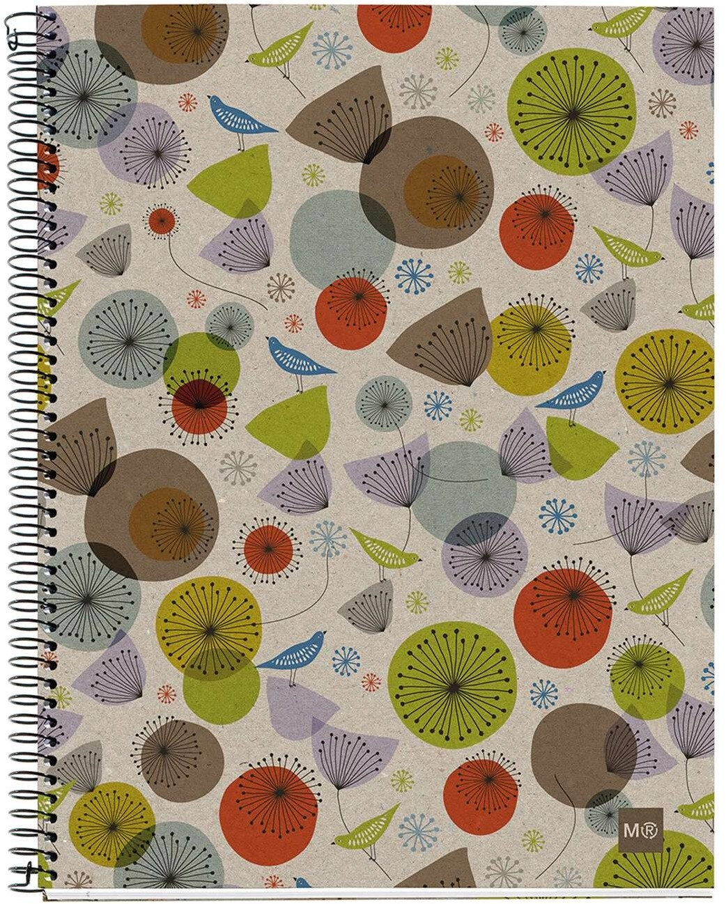 Miquelrius notepad ECOBIRDS Recycle A4 80