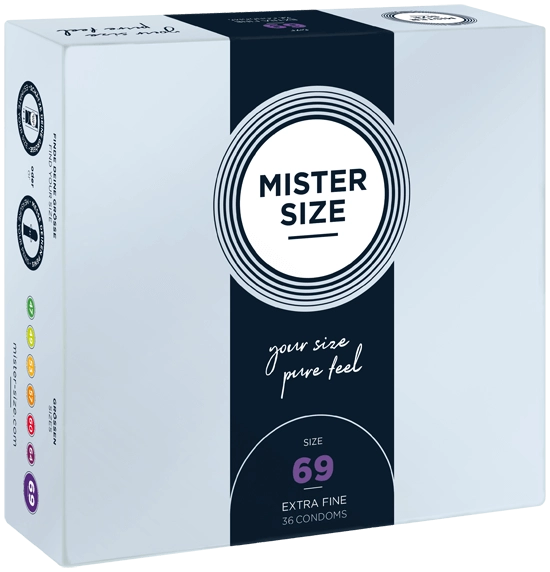 MISTER SIZE 69 36 pc(s) Smooth
