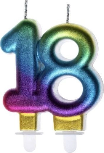 Birthday candles galaxy 18 SH-489-18 MKTR0115
