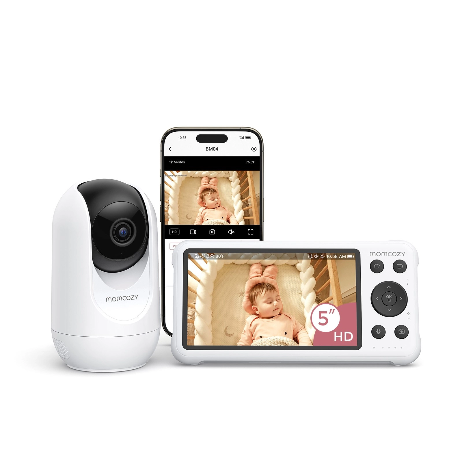 MOMCOZY BM04 SMART WIFI VIDEO BABY