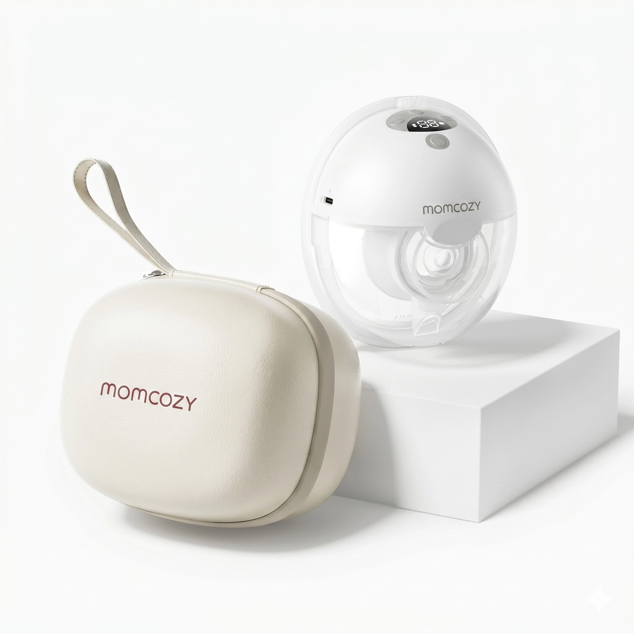 Momcozy M5 Smart Wearable Breast Pump