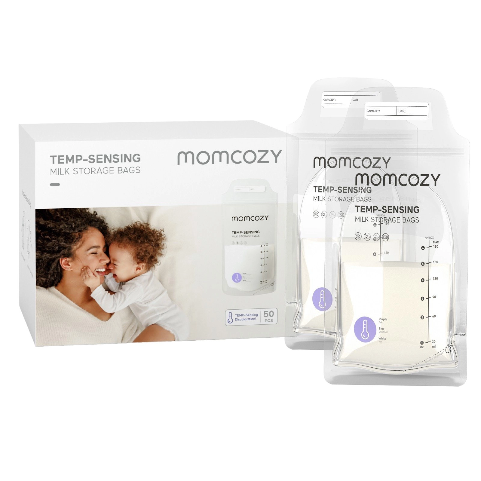 MOMCOZY BREASTMILK BAG 50PCS MS002-NA12NB-A