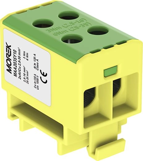 MOREK Rail terminal block 2.5-35mm2