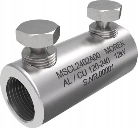 MOREK Złączka śrubowa MSCL240 Al/Cu 120-240mm²