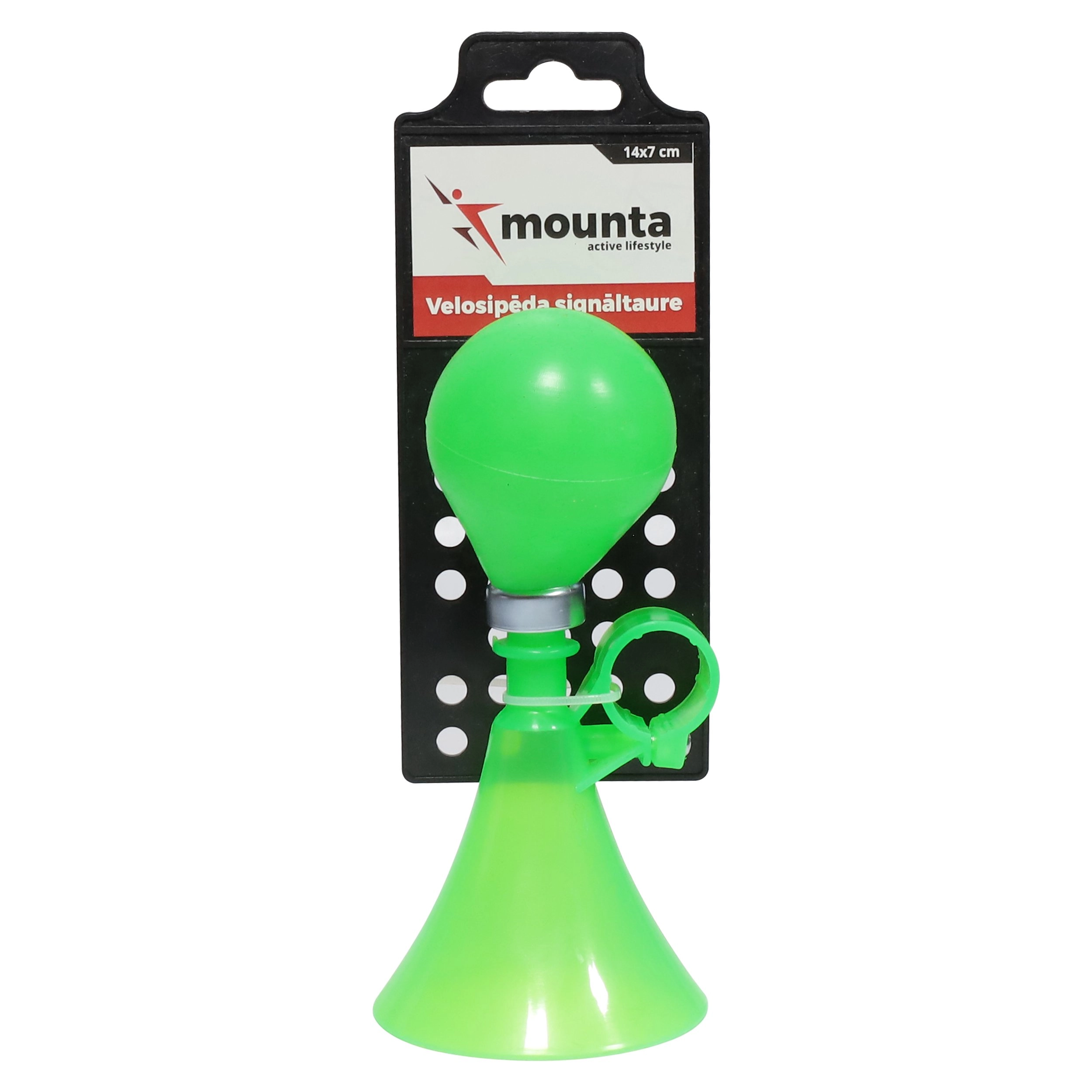 Velosipēda signāltaure 14x7cm zaļa 9128329 4750959128329