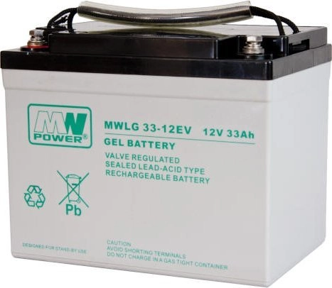 MWLG 33-12EV: akumulator MWLG 33-12EV (12V-33Ah