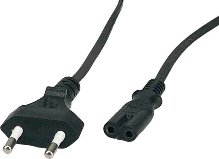 POSAC-C7EU18BK: POS AC cable C7-QT8[2 5A]-CEE7/16-YJ01[2