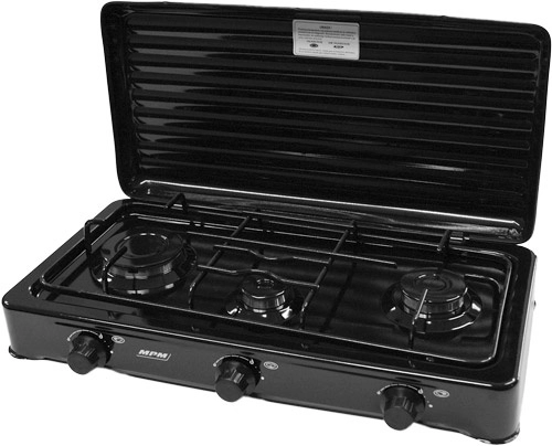 MPM SMILE-KN-03/1KB hob Black Countertop 60