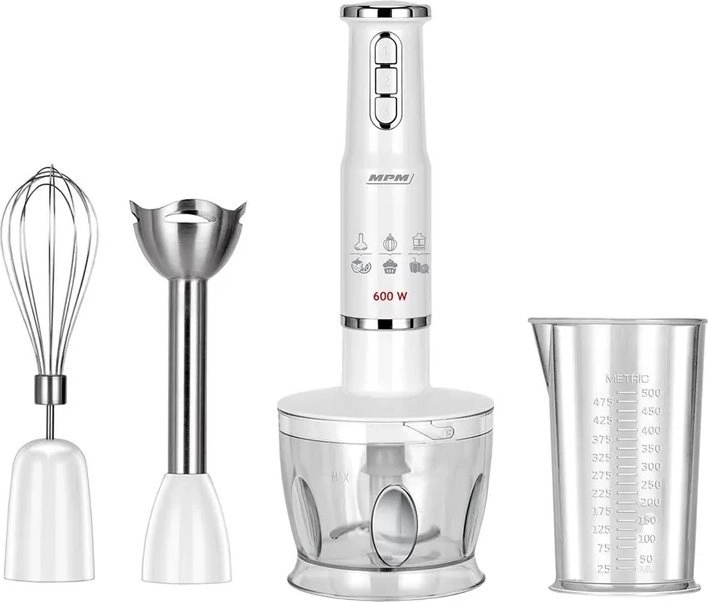 BLENDER RĘCZNY MBL 43 BIAŁY 600W