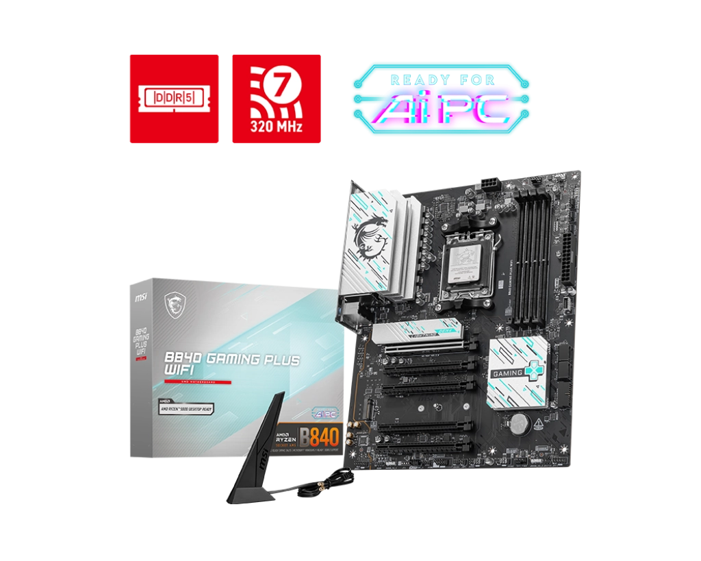 MSI B840 GAMING PLUS WIFI motherboard