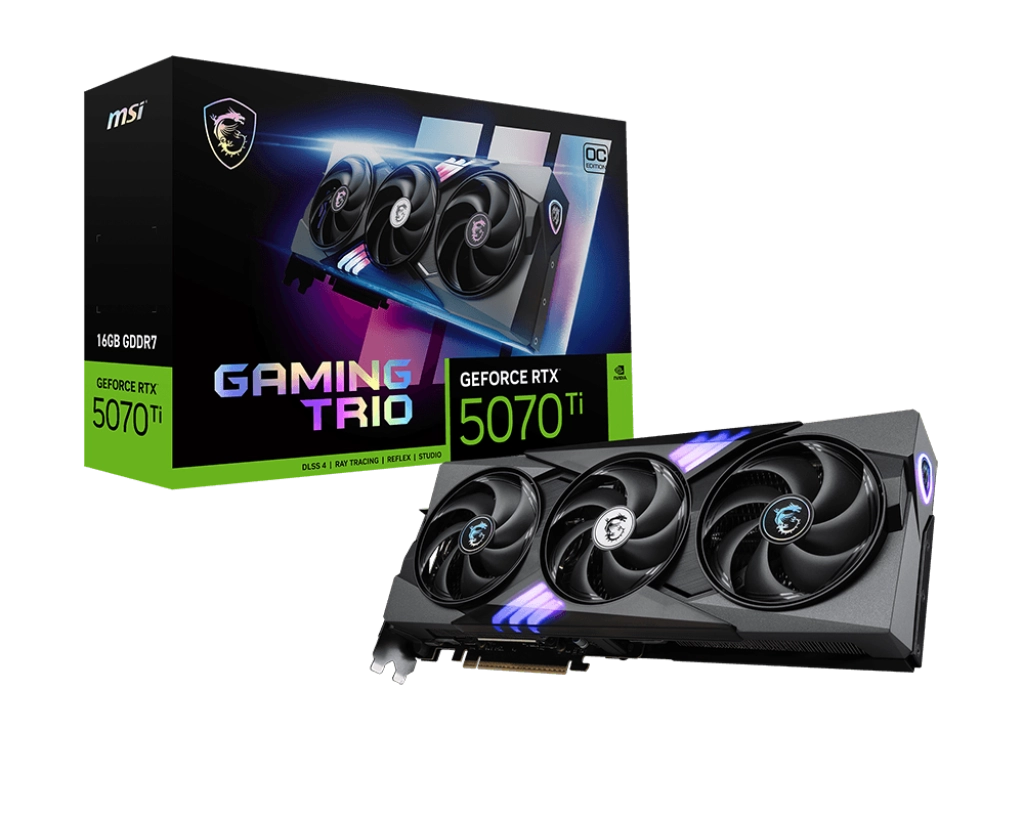 MSI GAMING GeForce RTX 5070 Ti