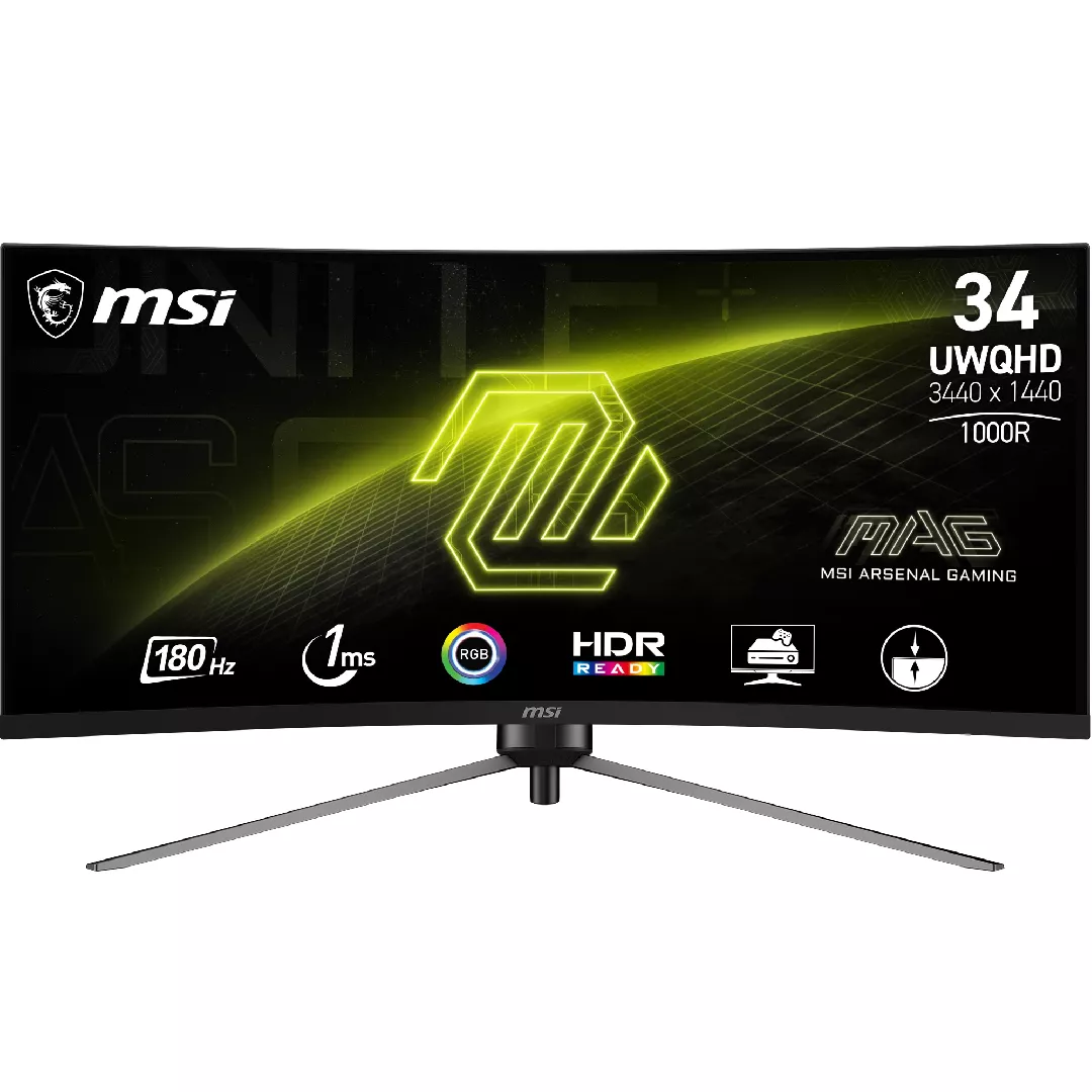 MSI MAG 345CQRDE computer monitor 86