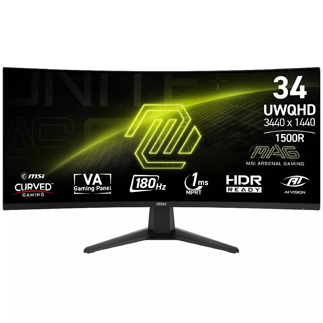 MAG 346CQ 34" VA UWQHD LCD 180Hz 1ms