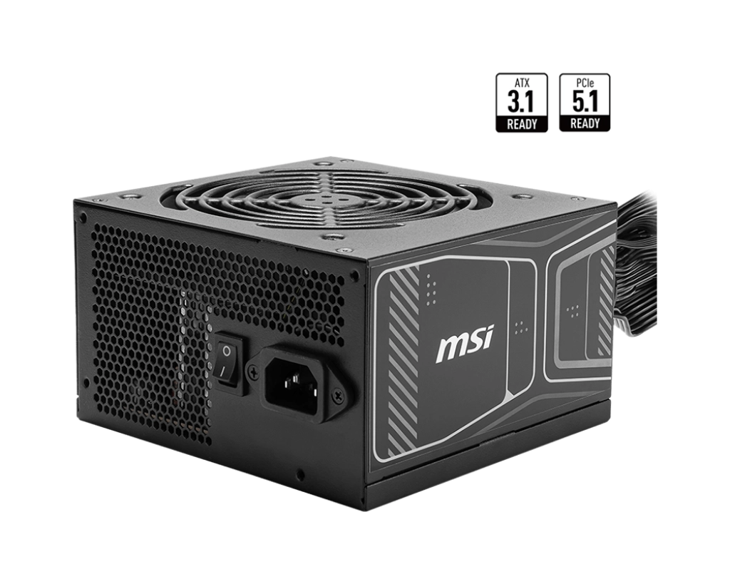 MSI MAG A750GN PCIE5 power supply