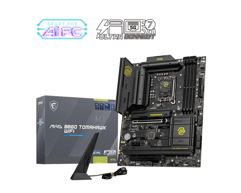 MSI MAG B860 TOMAHAWK WIFI motherboard
