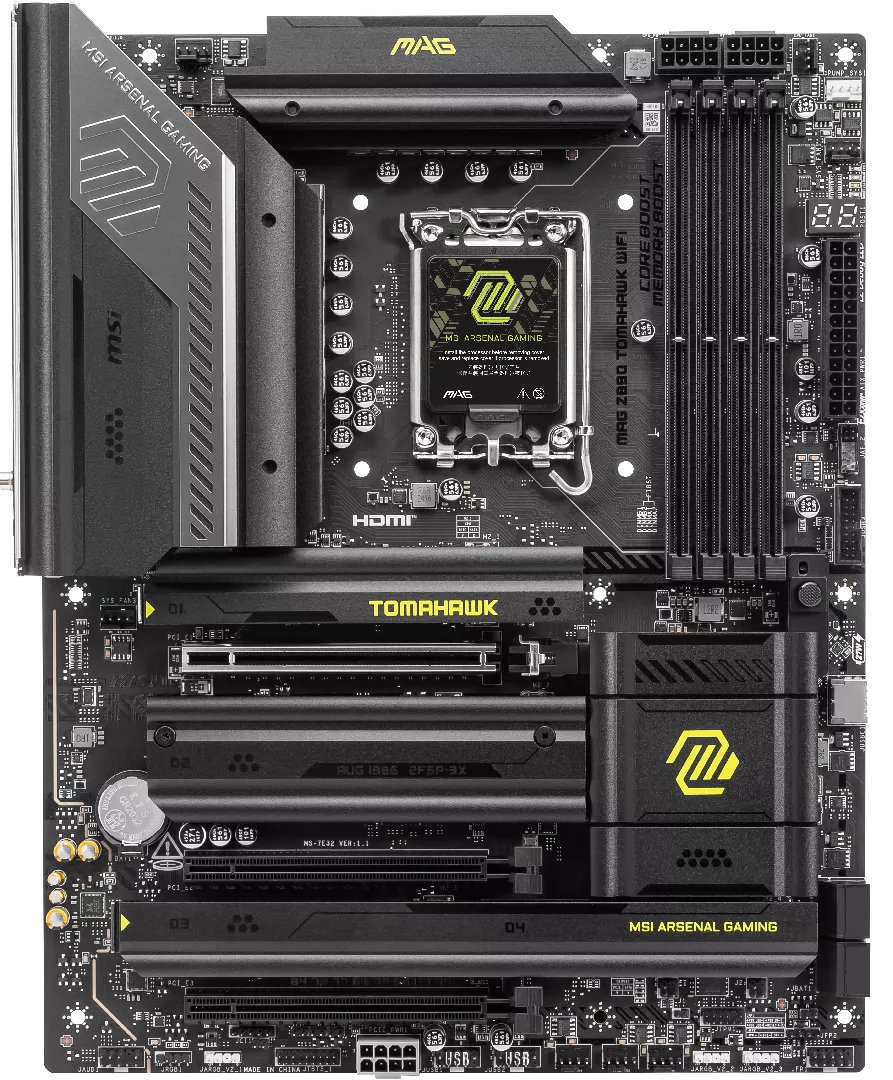 MSI MAG Z890 TOMAHAWK WIFI motherboard