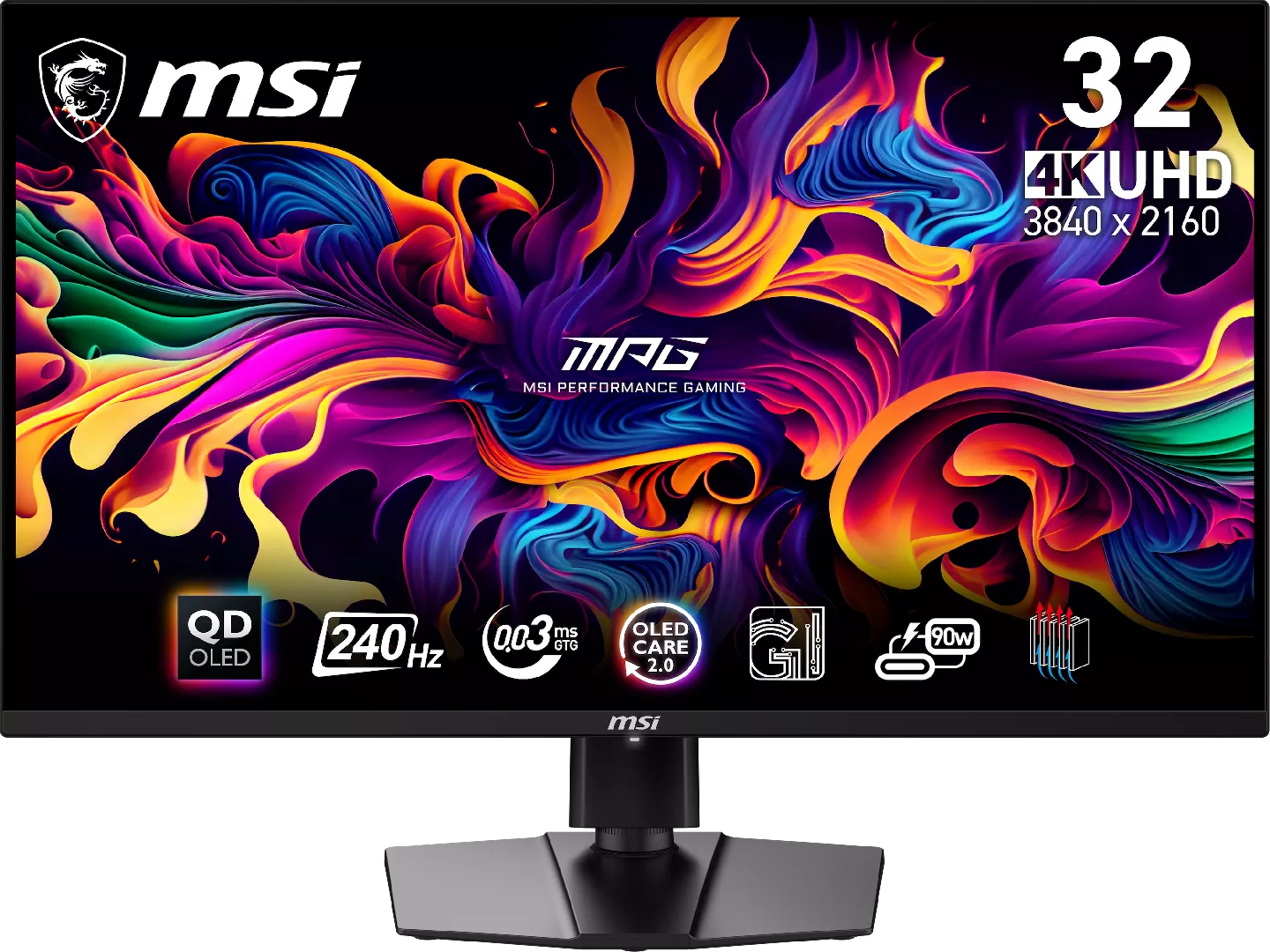 MSI MPG 321URX QD-OLED computer monitor