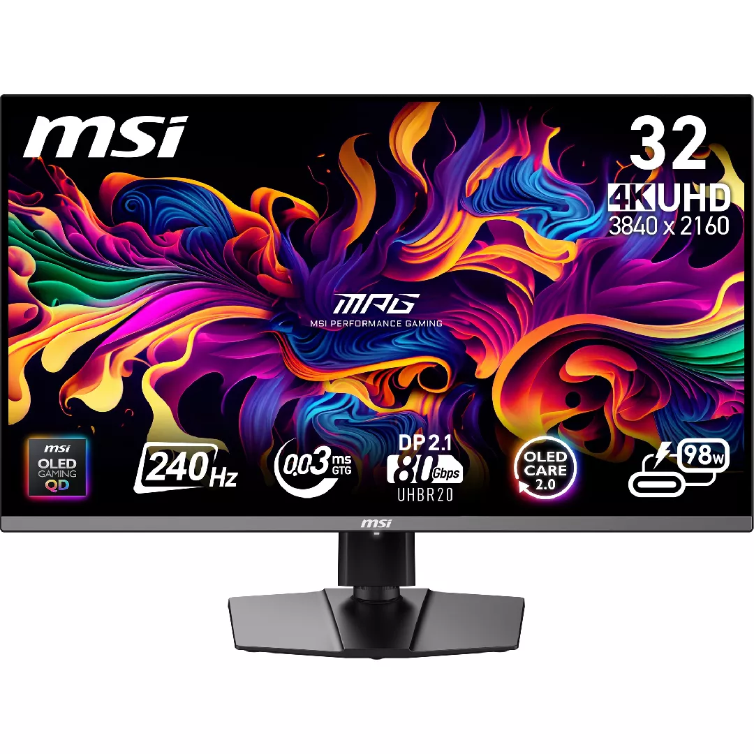 MSI MPG 322URX QD-OLED computer monitor