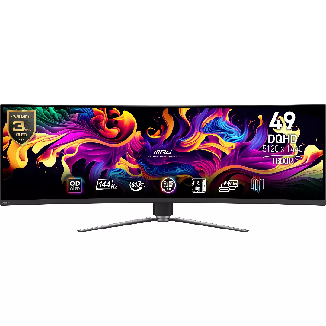 MSI MPG 491CQPDE QD-OLED computer monitor
