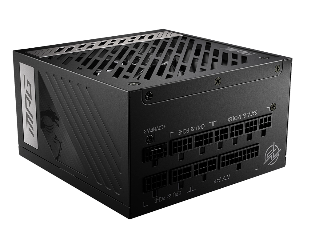 MSI MPG A1000G PCIE5 power supply