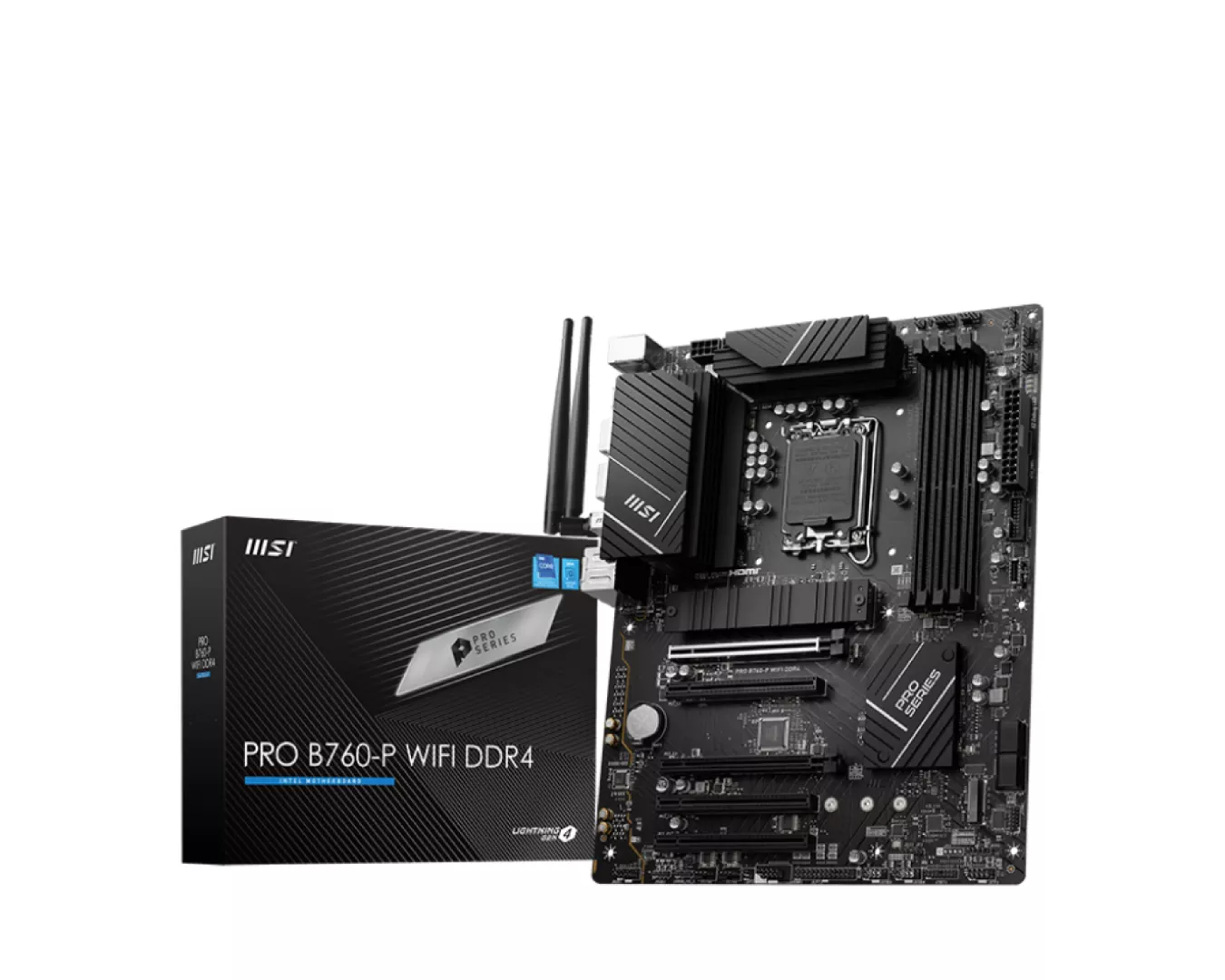 MSI PRO B760-P WIFI DDR4 motherboard