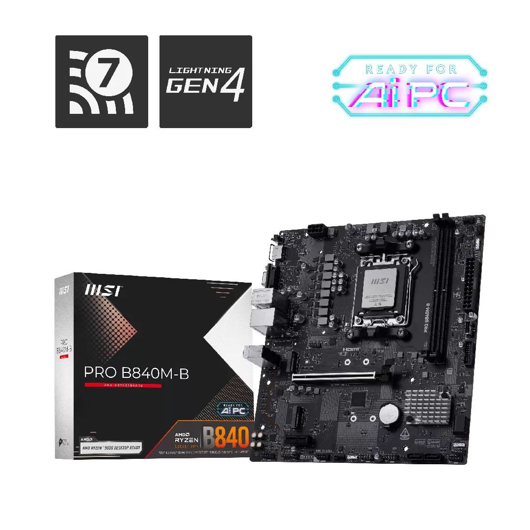 MSI PRO B840M-B motherboard AMD B840
