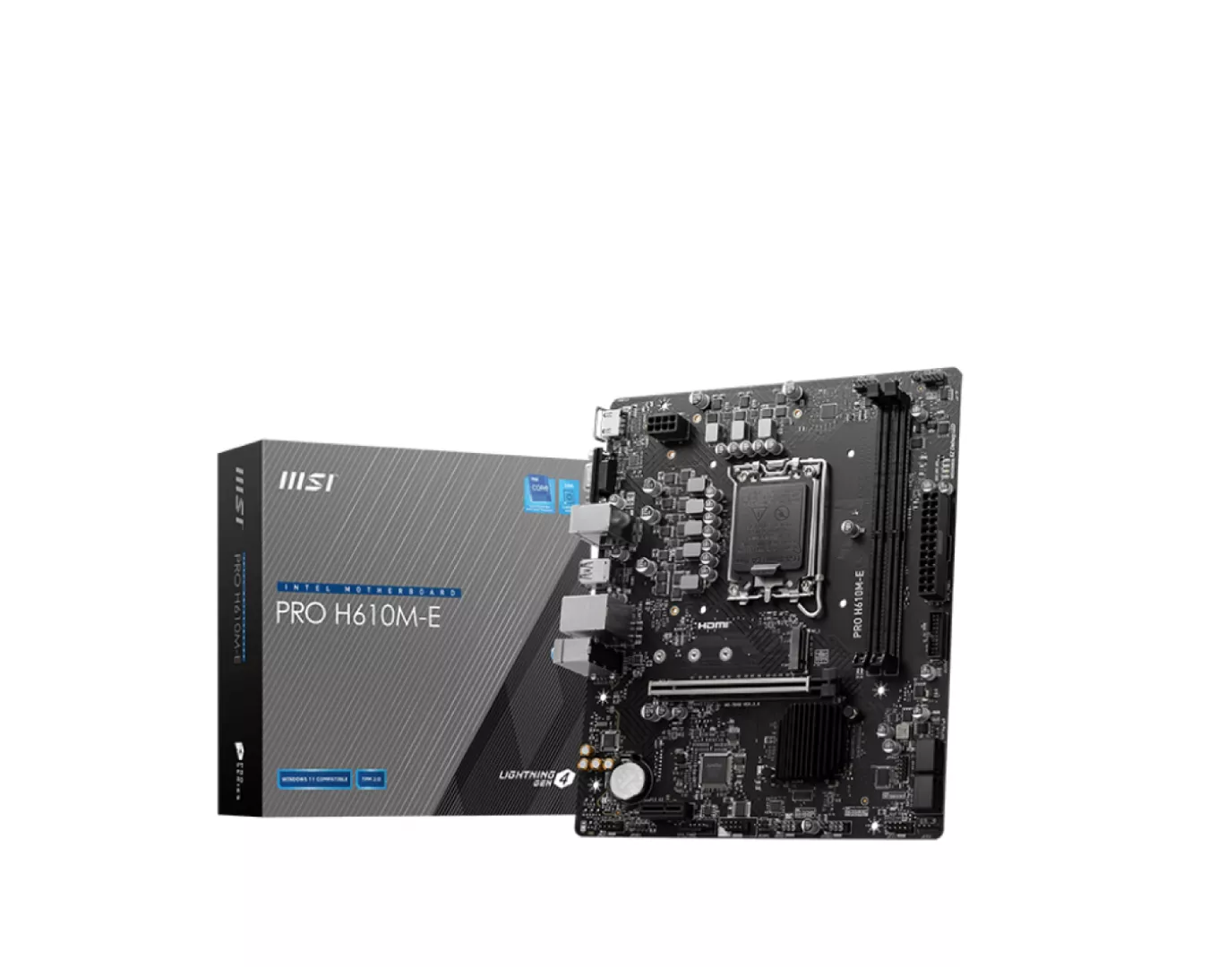 MSI PRO H610M-E motherboard Intel H610