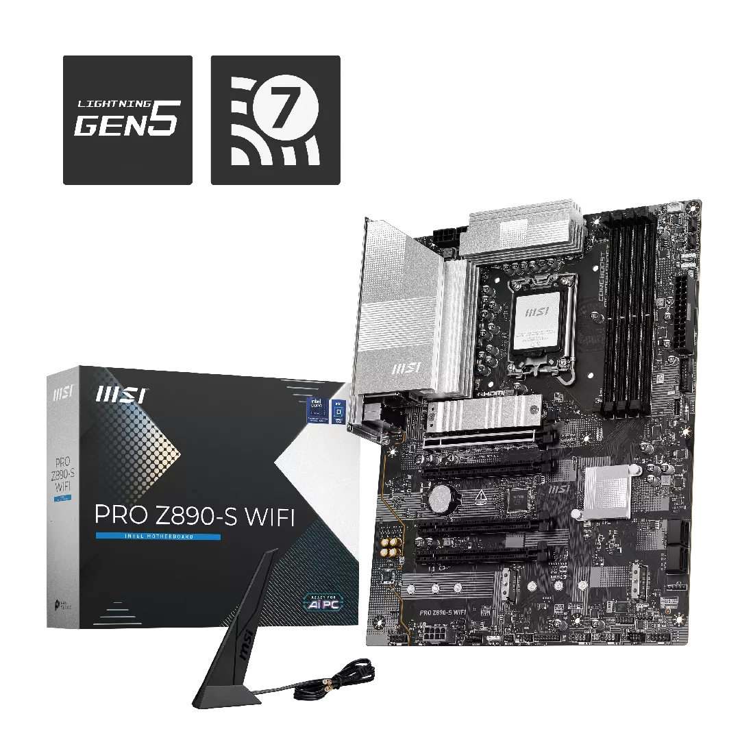 PRO Z890-S WIFI Intel Z890 LGA 1851