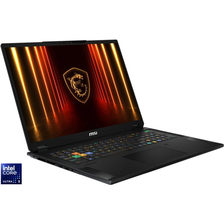 MSI Stealth 18 HX AI A2XWIG-042 (schwarz. Intel Core? Ultra 9 275HX. NVIDIA GeForce RTX 5080. 64 GB DDR5. 2 TB (2 TB SSD). Windows 11 Pro 64 bitu)