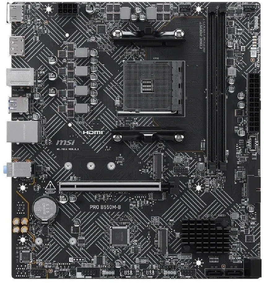 MSI B550M-B (B550 AM4 mATX AMD)