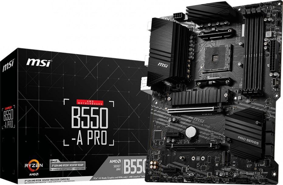 MSI B550-A PRO motherboard AMD B550