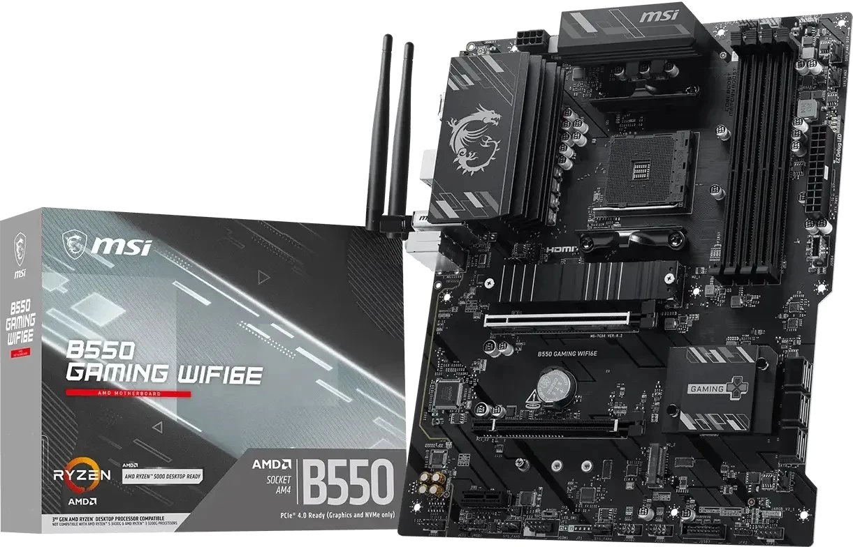 MSI B550 GAMING WIFI6E - Motherboard